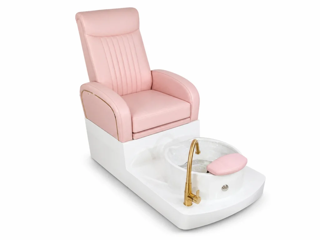 Blush Luxe Pedicure Spa Chair